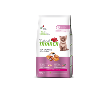NT Kitten with Salmon 1.5kg – за подрастващи котки със сьомга NT Kitten with Salmon 1.5kg – за подрастващи котки със сьомга